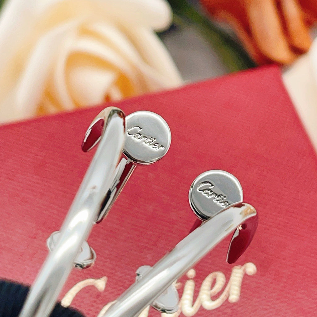 [Love's Uplift]JUSTE NO DIAMOND LARGE EARRINGS