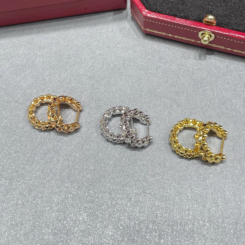 [Love's Uplift]CLASH MINI HOOP EARRINGS