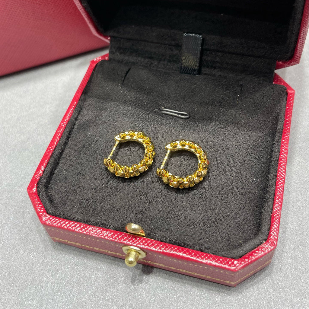 [Love's Uplift]CLASH MINI HOOP EARRINGS