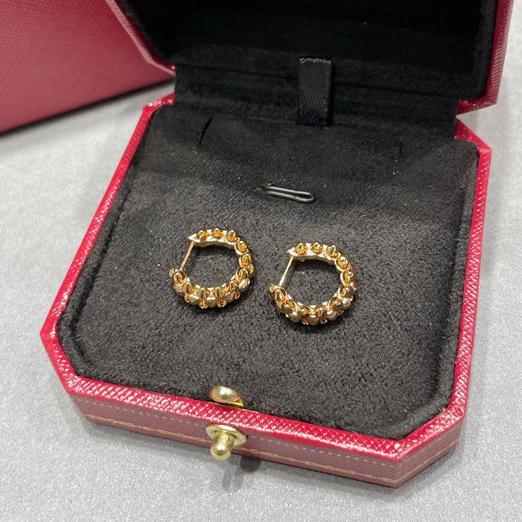 [Love's Uplift]CLASH MINI HOOP EARRINGS