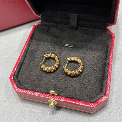 [Love's Uplift]CLASH MINI HOOP EARRINGS