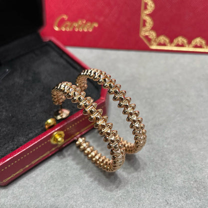 [Love's Uplift]CLASH HOOP LARGE EARRINGS