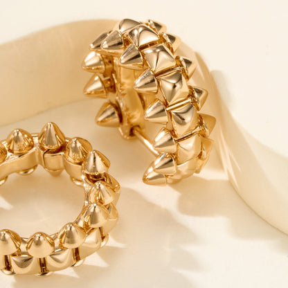 [Love's Uplift]CLASH MINI HOOP EARRINGS