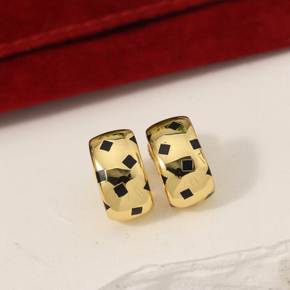 [Love's Uplift]PANTHERE MINI  EARRINGS
