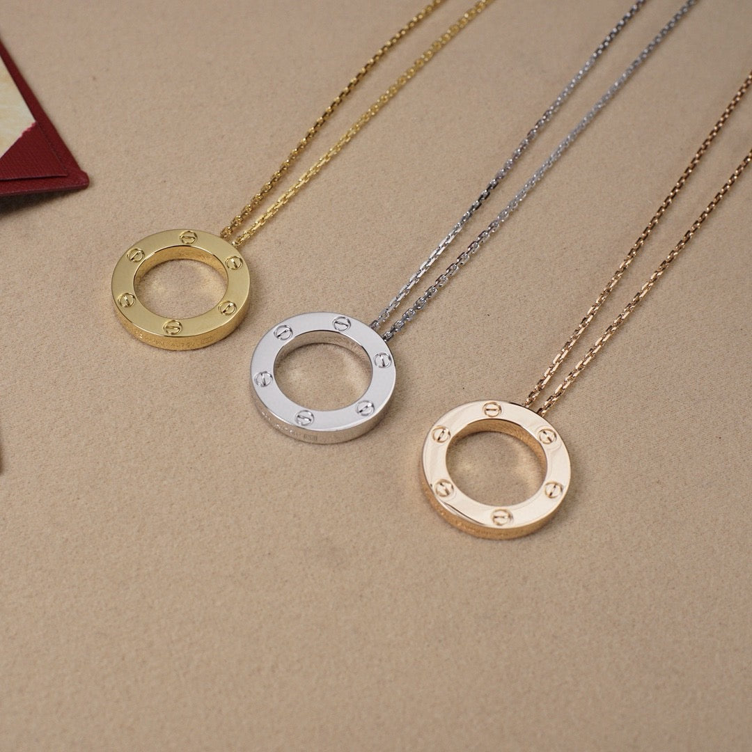 [Love's Uplift]LOVE NECKLACE 16MM