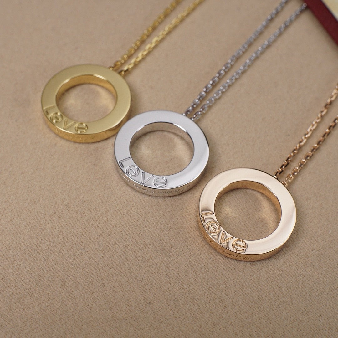 [Love's Uplift]LOVE NECKLACE 16MM