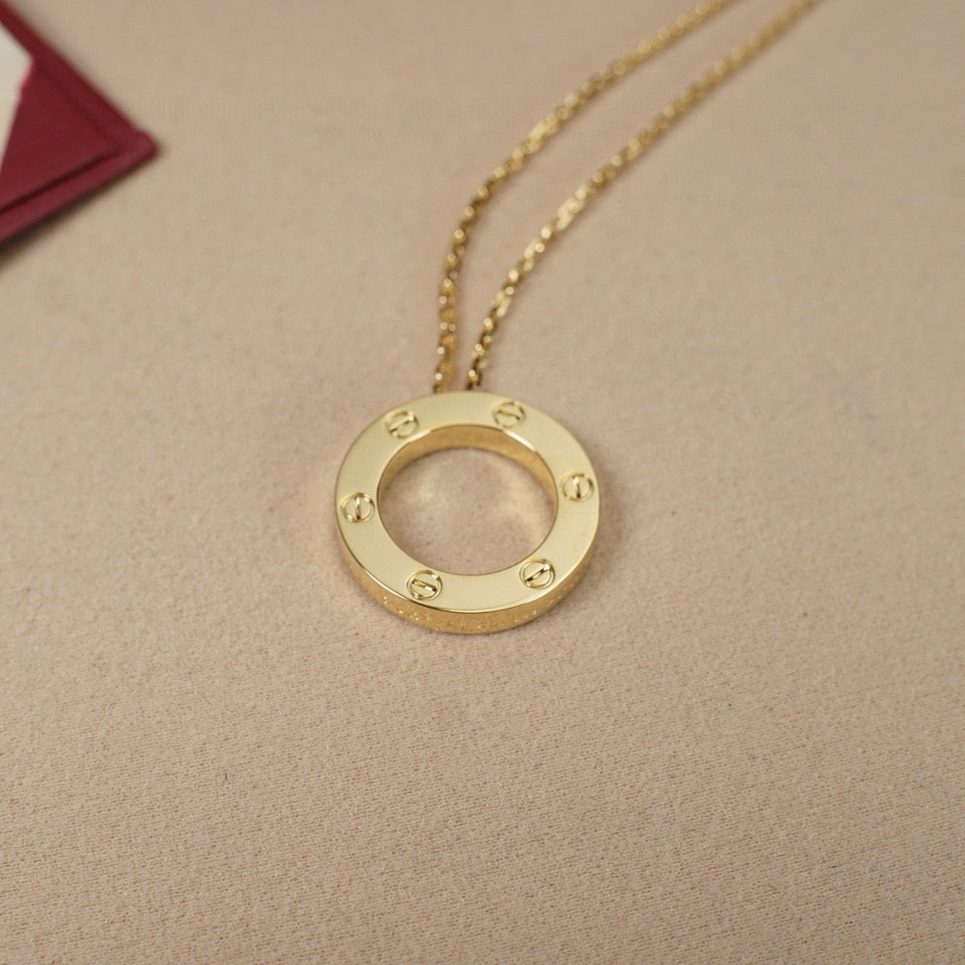 [Love's Uplift]LOVE NECKLACE 16MM