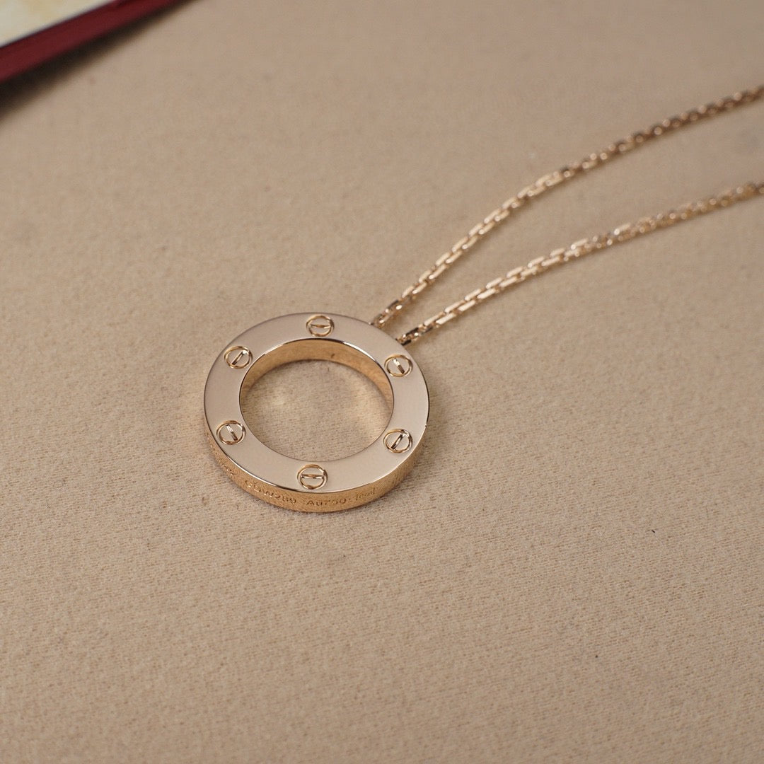 [Love's Uplift]LOVE NECKLACE 16MM