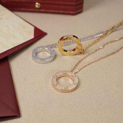 [Love's Uplift]LOVE NECKLACE 16MM