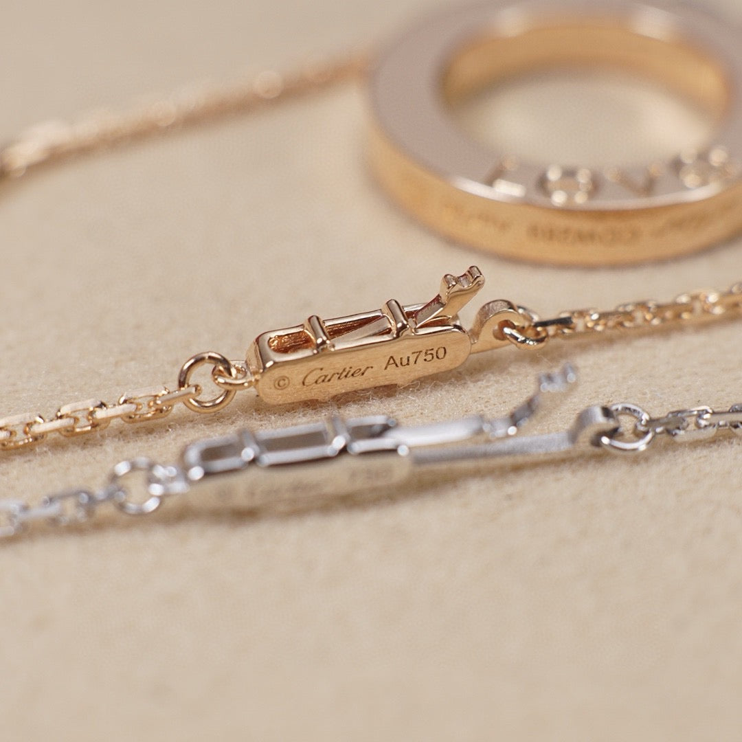 [Love's Uplift]LOVE NECKLACE 16MM