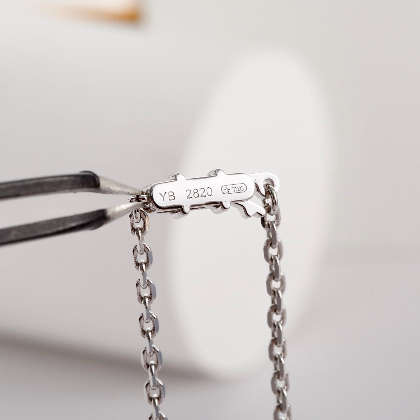 [Love's Uplift]LOVE NECKLACE 16MM  FULL DIAMOND