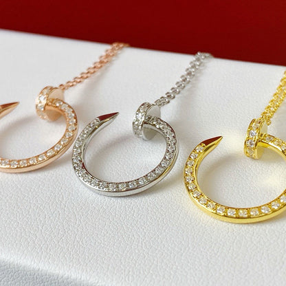[Love's Uplift]JUSTE NECKLACE FULL DIAMOND