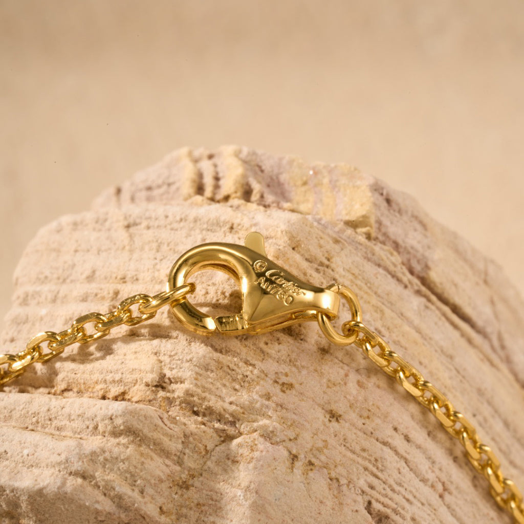 [Love's Uplift]JUSTE NECKLACE HALF DIAMOND