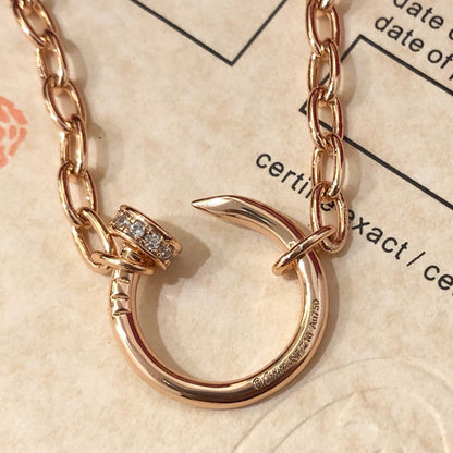 [Love's Uplift]JUSTE NECKLACE FULL DIAMONDS