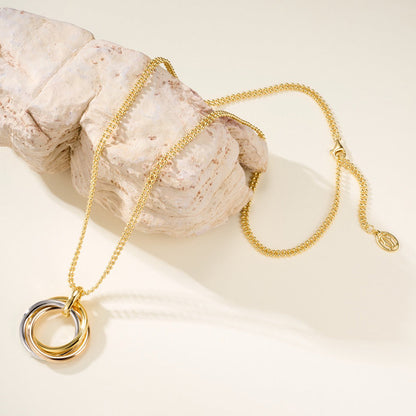 [Love's Uplift]TRINITY LARGE NECKLACE