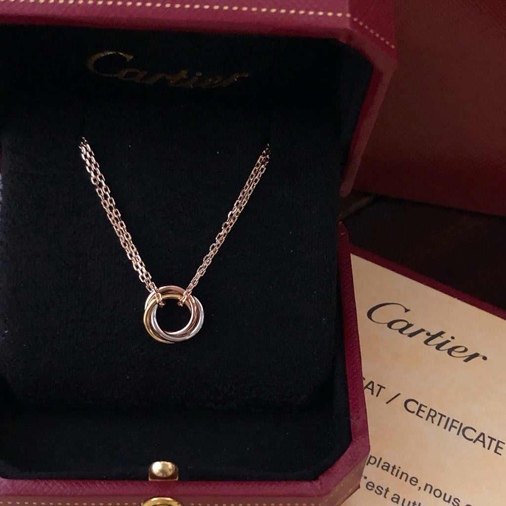 [Love's Uplift]TRINITY MINI NECKLACE