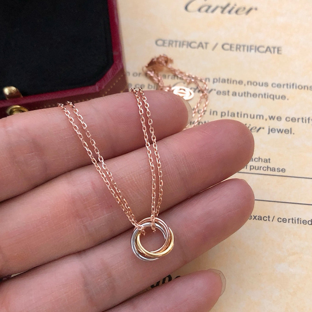 [Love's Uplift]TRINITY MINI NECKLACE