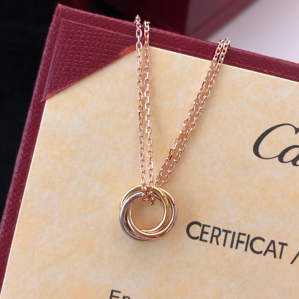 [Love's Uplift]TRINITY MINI NECKLACE