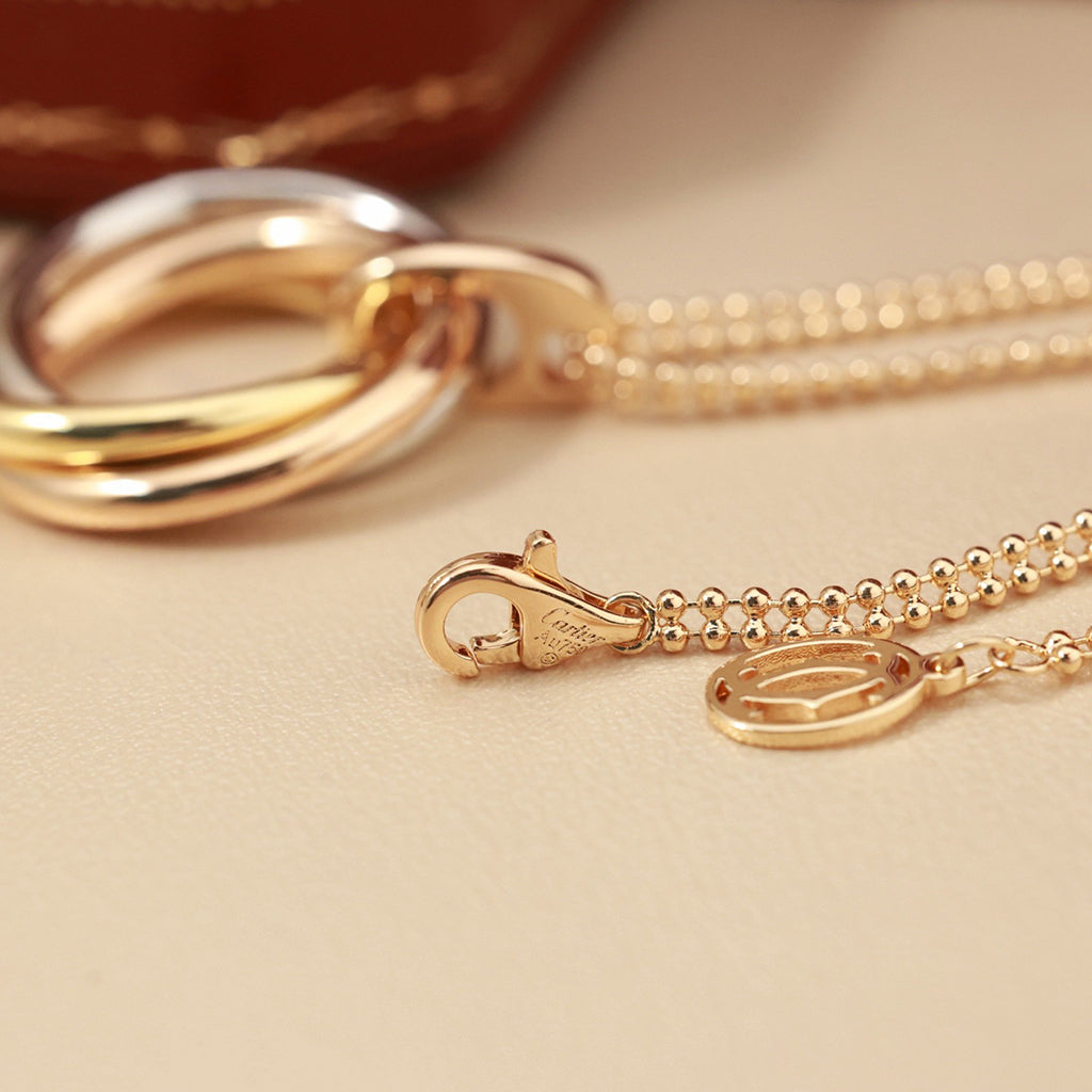 [Love's Uplift]TRINITY LARGE NECKLACE