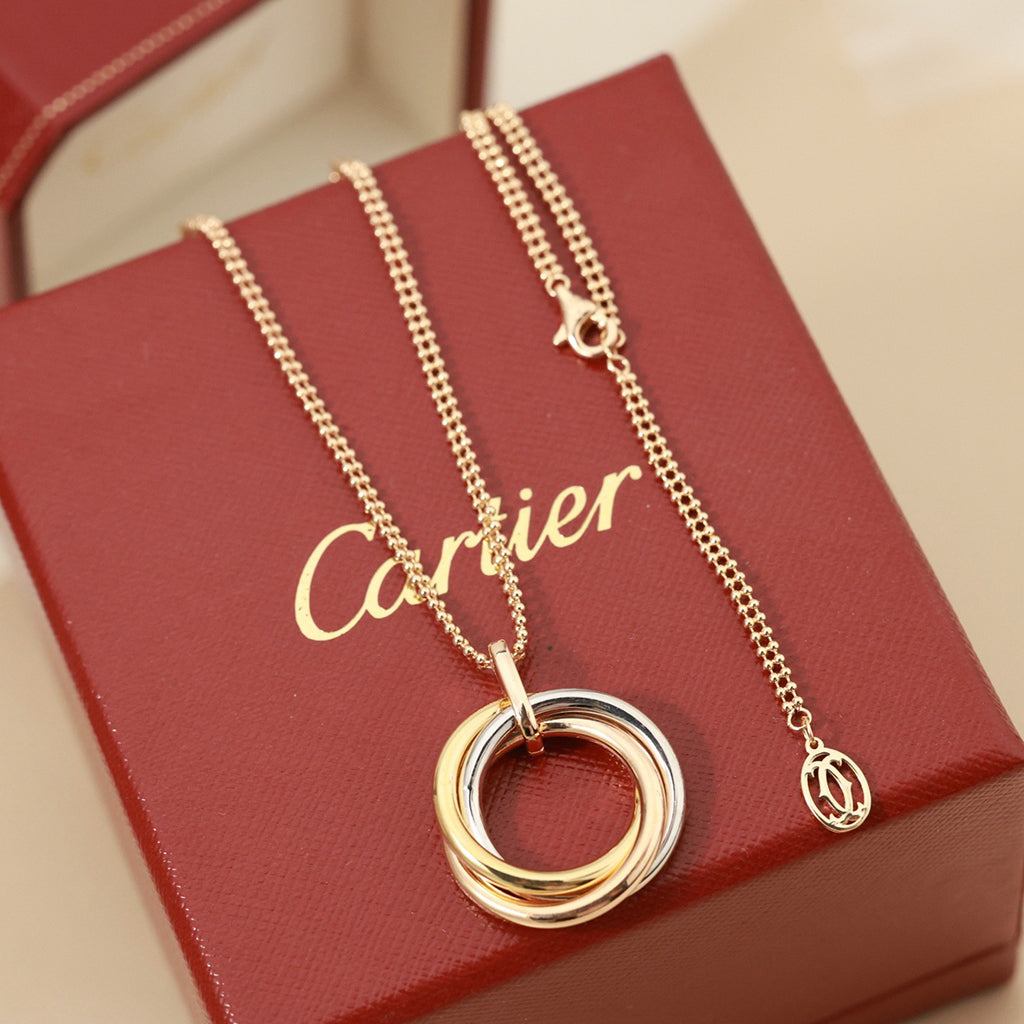 [Love's Uplift]TRINITY LARGE NECKLACE