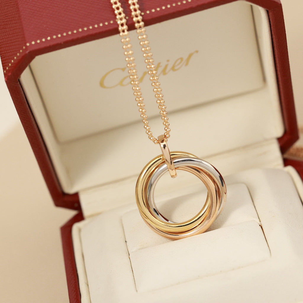 [Love's Uplift]TRINITY LARGE NECKLACE