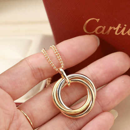 [Love's Uplift]TRINITY LARGE NECKLACE