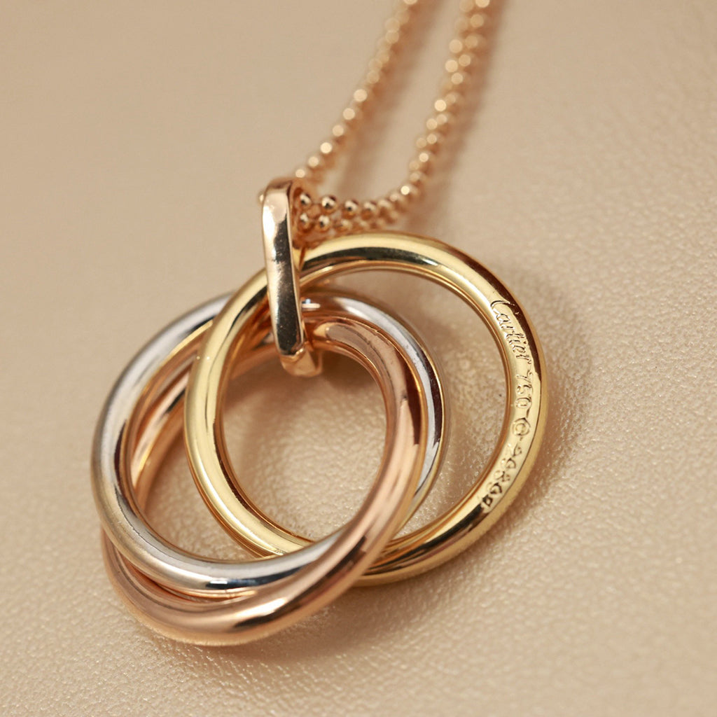 [Love's Uplift]TRINITY LARGE NECKLACE