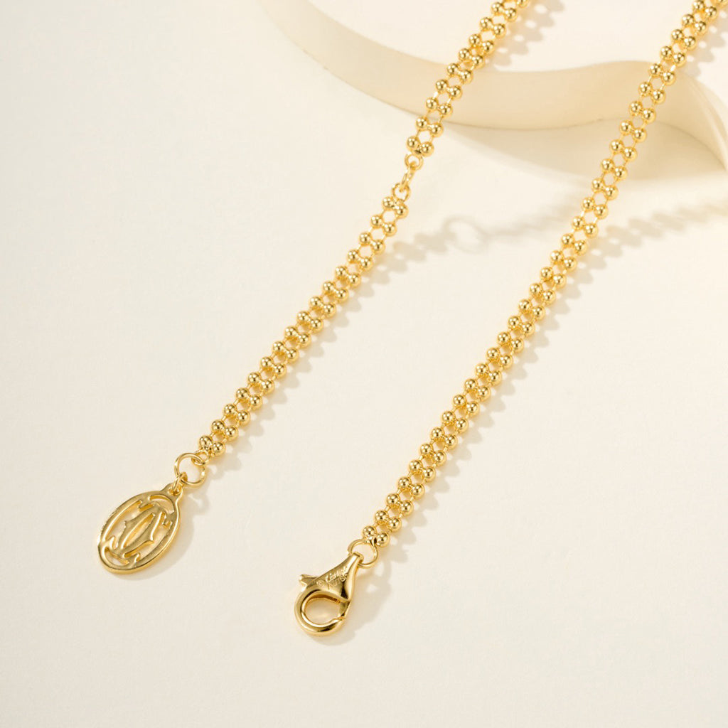 [Love's Uplift]TRINITY LARGE FULL DIAMOND  NECKLACE