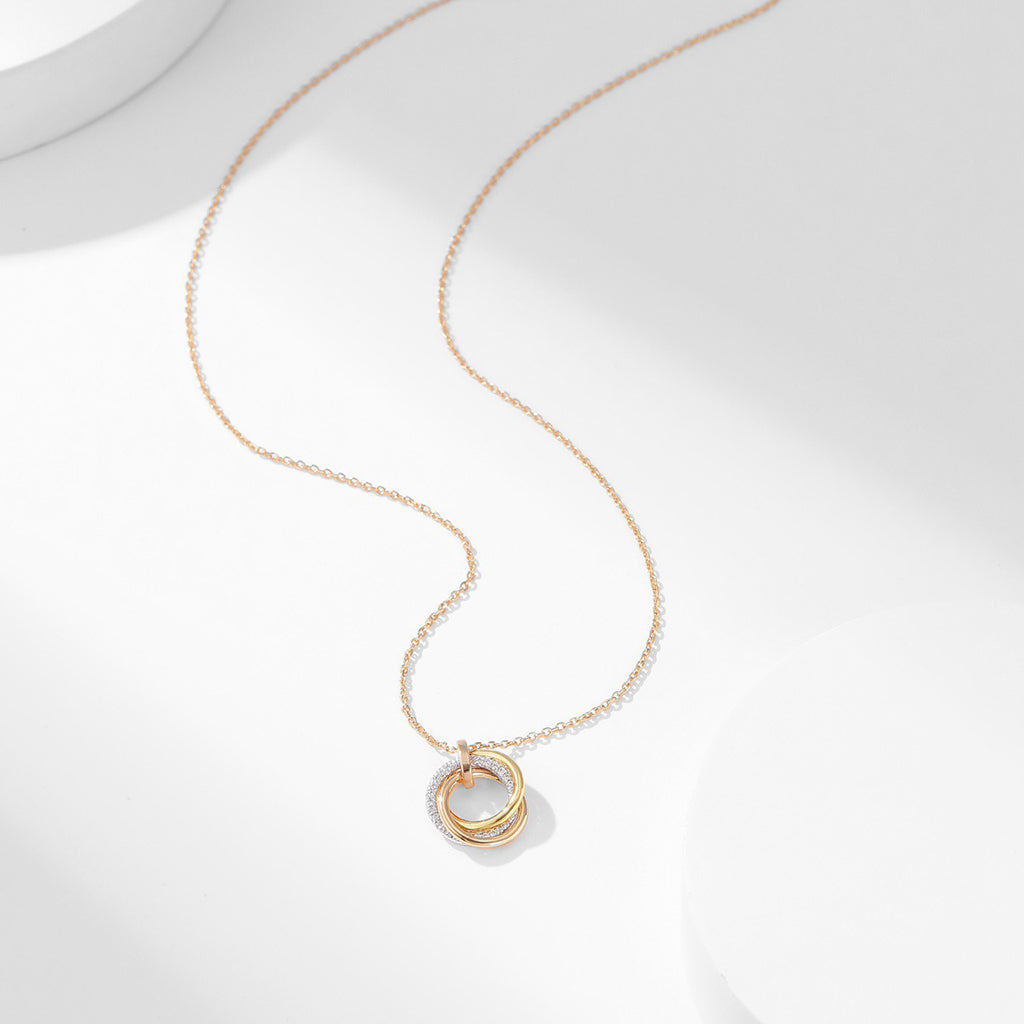 [Love's Uplift]TRINITY SMALL NECKLACE