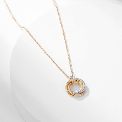 [Love's Uplift]TRINITY SMALL NECKLACE
