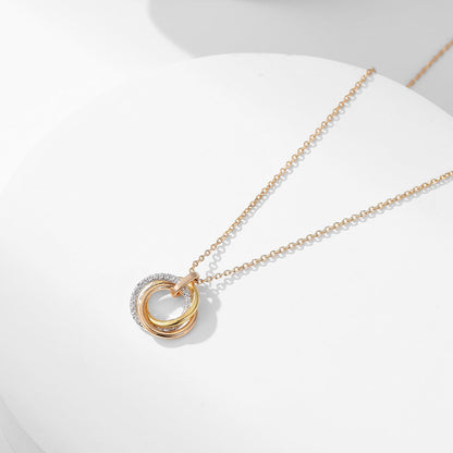 [Love's Uplift]TRINITY SMALL NECKLACE