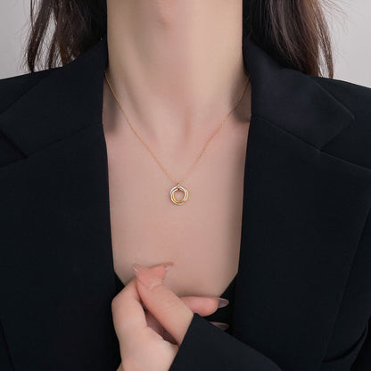 [Love's Uplift]TRINITY SMALL NECKLACE