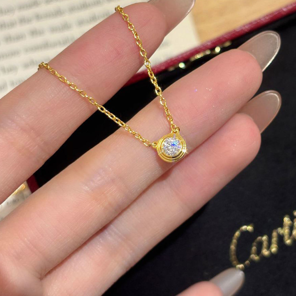 [Love's Uplift]DAMOUR DIAMOND NECKLACE