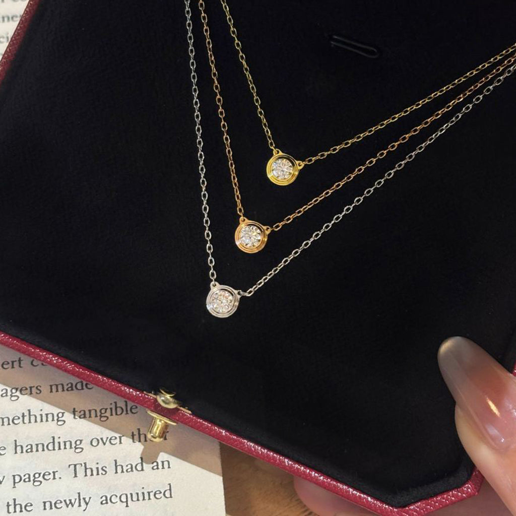 [Love's Uplift]DAMOUR DIAMOND NECKLACE