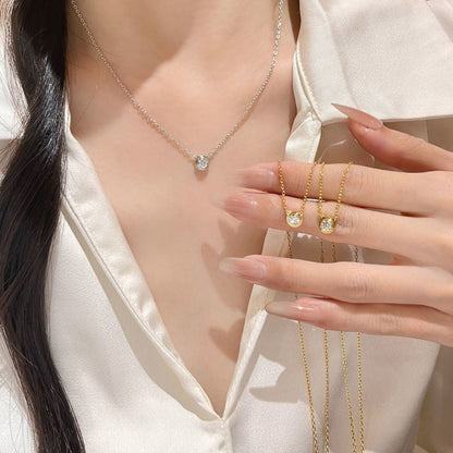 [Love's Uplift]DAMOUR DIAMOND NECKLACE