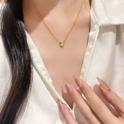 [Love's Uplift]DAMOUR DIAMOND NECKLACE
