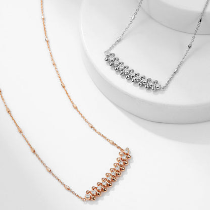 [Love's Uplift]CLASH  MEDIUM DIAMOND NECKLACE