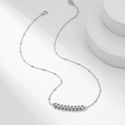 [Love's Uplift]CLASH  MEDIUM DIAMOND NECKLACE
