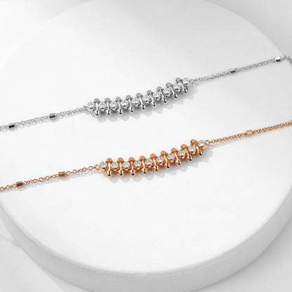 [Love's Uplift]CLASH  MEDIUM DIAMOND NECKLACE