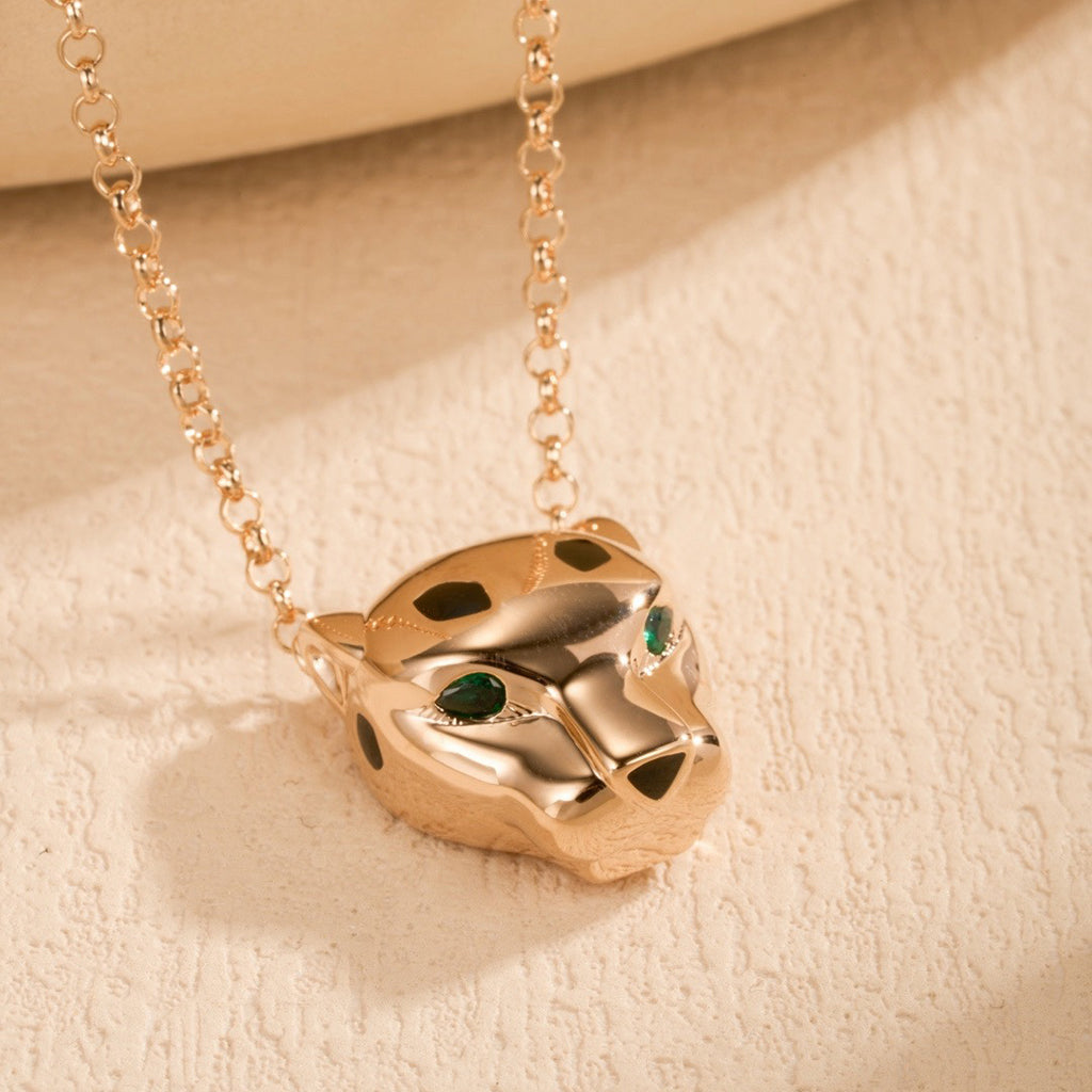 [Love's Uplift]PANTHERE NECKLACE
