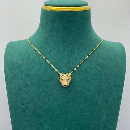 [Love's Uplift]PANTHERE FULL DIAMOND NECKLACE