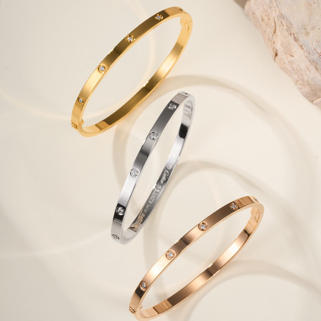 [Love's Uplift]LOVE BRACELET 3.65MM 10 DIAMONDS