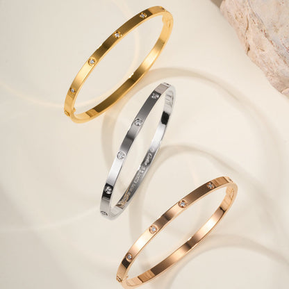 [Love's Uplift]LOVE BRACELET 3.65MM 10 DIAMONDS