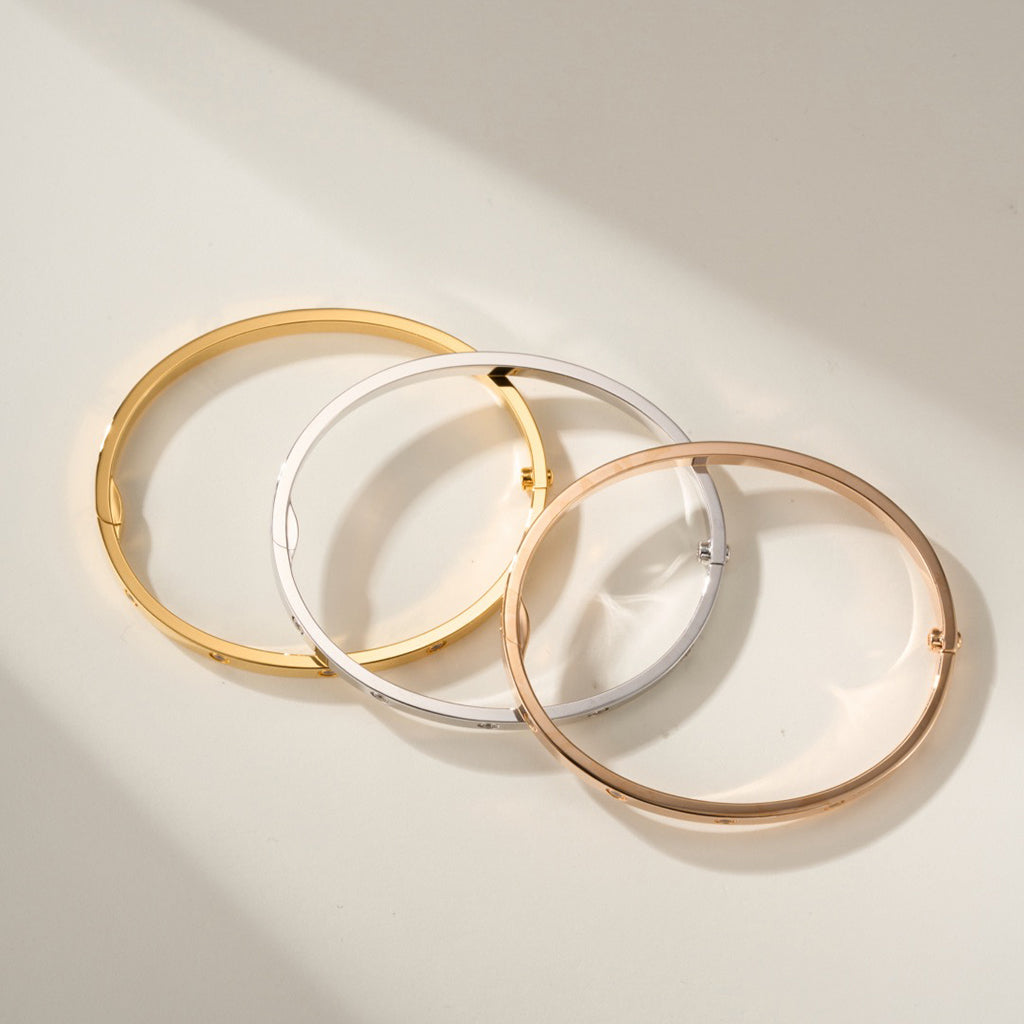 [Love's Uplift]LOVE BRACELET 3.65MM 10 DIAMONDS