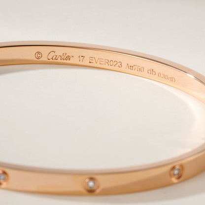 [Love's Uplift]LOVE BRACELET 3.65MM 10 DIAMONDS