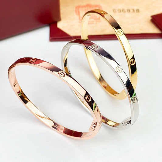 [Love's Uplift]LOVE BRACELET 3.65MM NO DIAMONDS