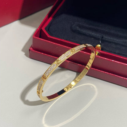 [Love's Uplift]LOVE BRACELET 3.65MM DIAMOND-PAVED