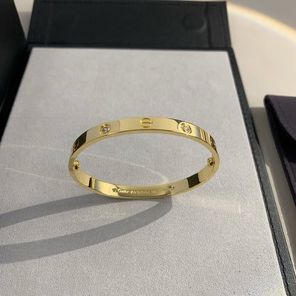 [Love's Uplift]LOVE BRACELET 6.1MM 4 DIAMONDS