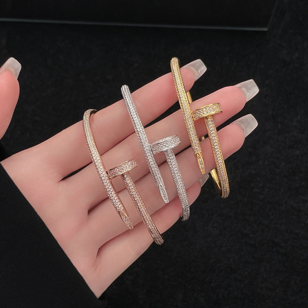 [Love's Uplift]JUSTE BRACELET 3.5MM ALL DIAMONDS