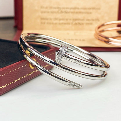 [Love's Uplift]JUSTE BRACELET 3.5MM DOUBLE ROW DIAMOND